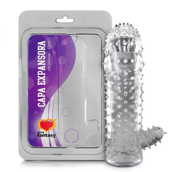 ! ST** CAPA PENIANA COM ESTIMULADOR 13 CM S/F *