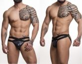 !                                   **  (INDISPONÍVEL)  JOCK PRETO COM ELÁSTICO DUPLO FRONTAL ABERTO