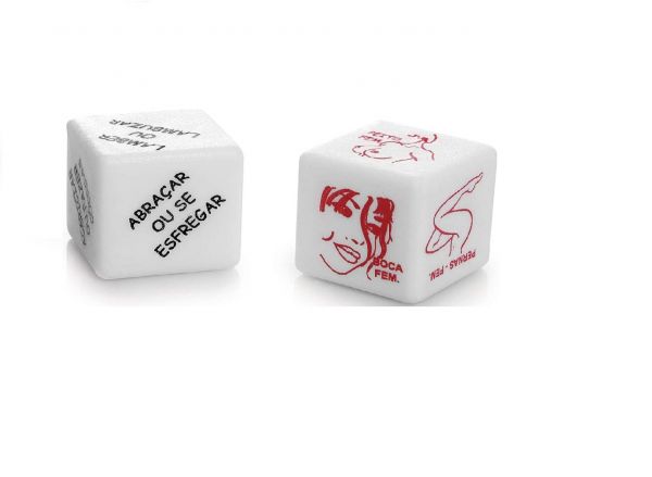 ! ** Dados Toque do Cupido SÓ PARA ELAS 2 unidades,