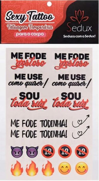 ! ST**TATUAGEM TEMPORÁRIA-TATOO02
