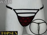 Calcinha Fio Porteirinha Preta