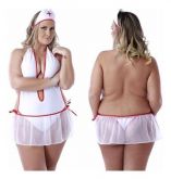 ! FANTASIA ENFERMEIRA PLUS SIZE