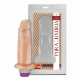 (INDISPONÍVEL) **PÊNIS REALÍSTICO COM VIBRO – 13 X 4 CM AH140