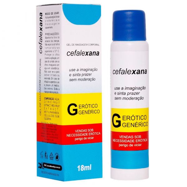 CEFALEXANA GEL BEIJÁVEL