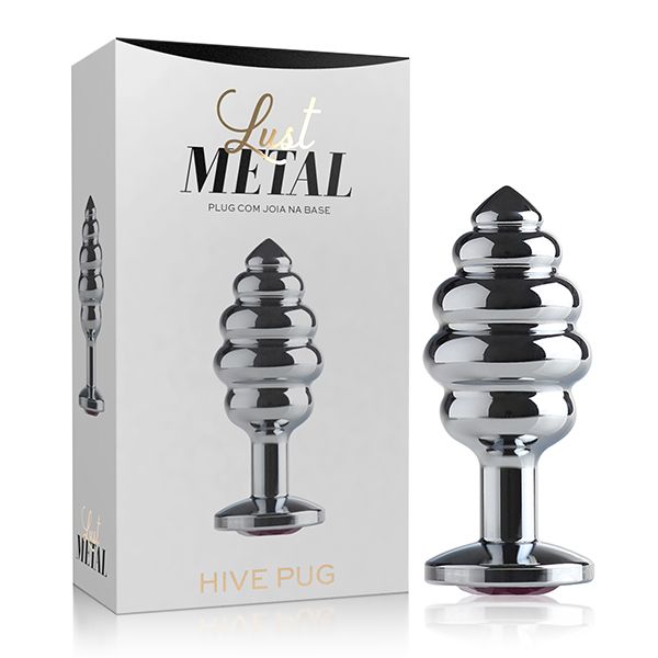 (INDISPONÍVEL) Lust Metal - Plug Hive Pug gold