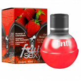 !                                  ST**  Gel Beijável Morango & Champagne 40ml - Fruit Sexy - Intt *