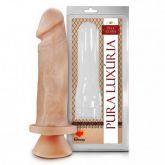 !                                              ST**  PÊNIS REALÍSTICO COM VENTOSA – 17,5X4,4CM S/F *