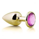 z(INDISPONÍVEL)Plug Hard em Metal Dourado