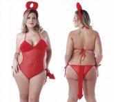 !                                                            ST**  FANTASIA PLUS SIZE DIABINHA S/F *