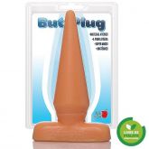 !Mini Plug Anal Iniciante,9,5 x 2,5 cm na cor pele