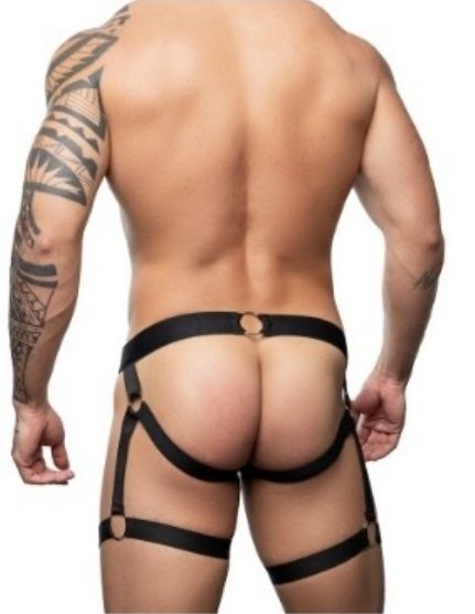 ! ** (INDISPONÍVEL) JOCK LIGA PRETA 3 ARGOLAS- COSTAS