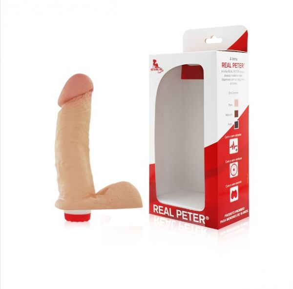 (INDISPONÍVEL) PRÓTESE PENIANA COM ESCROTO E VIBRO