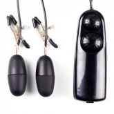 !                                   ST**  ! Prendedor de mamilos com cápsula vibratória com controle