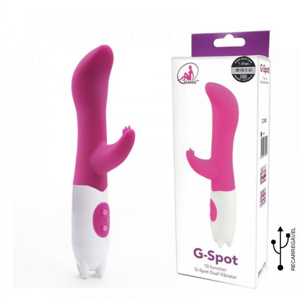 (INDISPONÍVEL) VIBRADOR G-SPOT RECARREGÁVEL