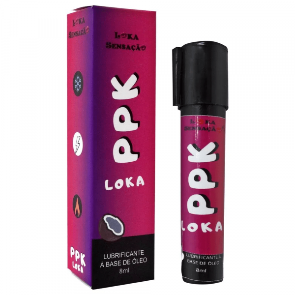 !            **  (INDISPONÍVEL)  PPK LOKA LUBRIFICANTE À BASE DE ÓLEO 8M LOKA SENSAÇÃO LOKA SENSAÇÃO