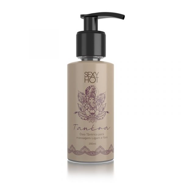 !                        **  (INDISPONÍVEL)  TANTRA - Óleo Tântrico Lingam e Yoni - 200ml - Sexy Hot