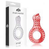 !                                 **  (INDISPONÍVEL)  Anel oriental pequeno em silicone - Vermelho *