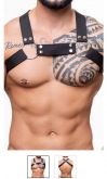 !                                                          **  (INDISPONÍVEL)  HARNESS Z NYLON PRETO