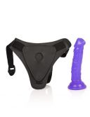!                                                 ST**  Kit 01 Strap On Com Cinta e Próteses - Lilás