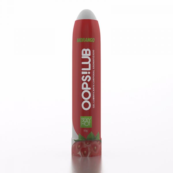 ! ** (INDISPONÍVEL) OOPS! LUB - Gel Lubrificante Morango
