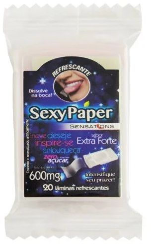 ! ST** Sexypaper Lâmina Refrescantes