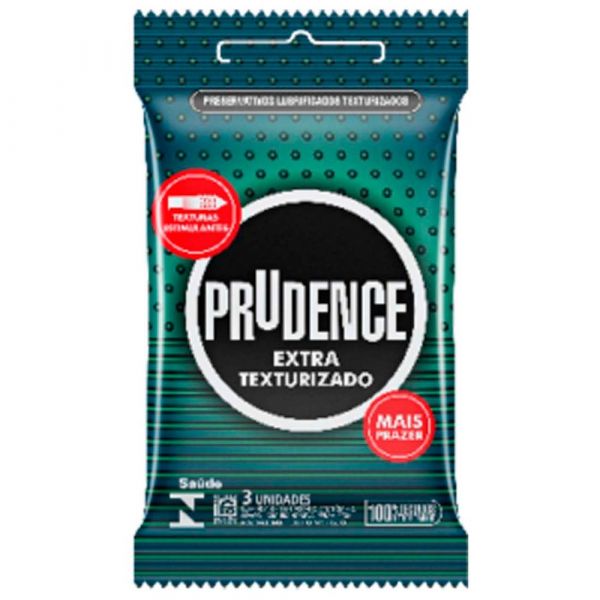 ! ** PRESERVATIVO PRUDENCE EXTRA TEXTURIZADO