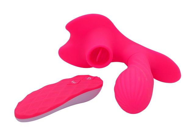 (INDISPONÍVEL) Simulador Lips&Tongue - simulador de sexo oral (língua) com penetração.