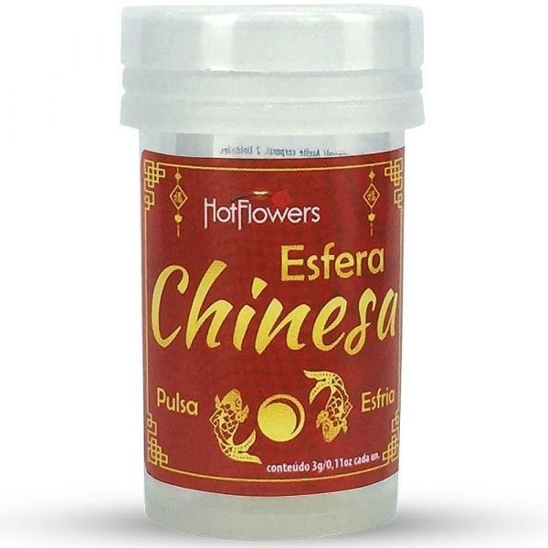 ! ST** HOT BALL ESFERA CHINESA HOT BALL 2 UNIDADES H/F *