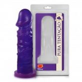 !                                          ST**  PÊNIS REALÍSTICO AROMÁTICO DE UVA – 15X3,8 CM S/F *