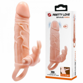 !                               ST**  CAPA PENIANA EXTENSORA BRAVE MAN 4CM E ANEL PARA ESCROTO P/L *