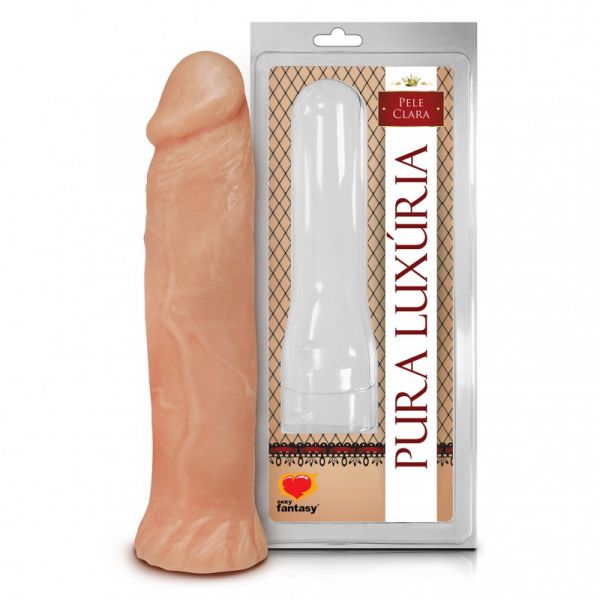 (INDISPONÍVEL)  **PÊNIS REALÍSTICO – 19X3,8CM AH152