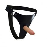 !                     **  STRAP-ON - PRÓTESE NOTÁVEL COM CINTA 14 X 4CM