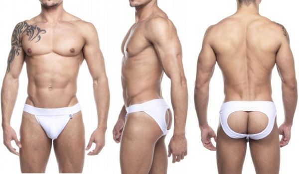 (INDISPONÍVEL) CUECA OPEN BACK BRANCA