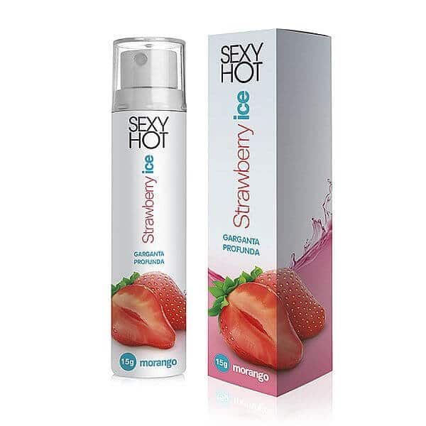 ! ST** Garganta profunda Strawberry ice