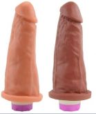 !                                             ST**Prótese Com Vibro Interno Kong 17 X 4,5Cm Êxtase *