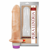 !                                               ST**  PÊNIS REALÍSTICO COM VIBRO – 17,4X4,1 CM S/F *