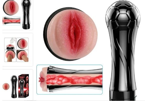 ! ST** MASTURBADOR MASCULINO VAGINA FOOTBALL BABY- LANTERNA