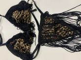 (VENDIDA) CONJUNTO ONÇA FRANJINHA M