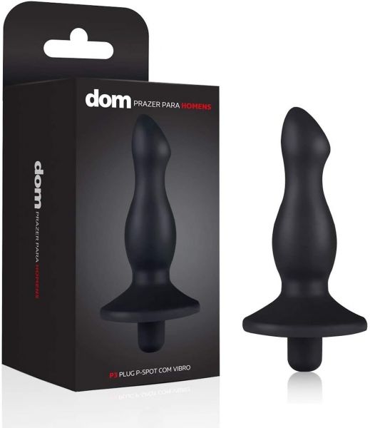 (INDISPONÍVEL) Estimulador de Próstata com Vibrador Dom P3,