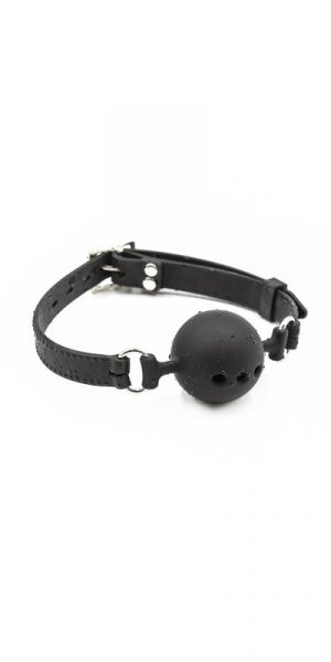 ! ST** MORDAÇA BOLA RESPIRÁVEL SILICONE 5CM TAMANHO L