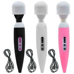 !                                         ST**  VARINHA MÁGICA-VIBRADOR WANDCOOL 26 X 4CM CARREGÁVEL