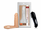 !                                          ST**  ANEL COM PRÓTESE AUXILIAR E VIBRO 10 X 2,5CM S/ F *