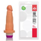 !                                        **  (INDISPONÍVEL)  Prótese com vibro 6 - 14,5x4 cm ADAO15A